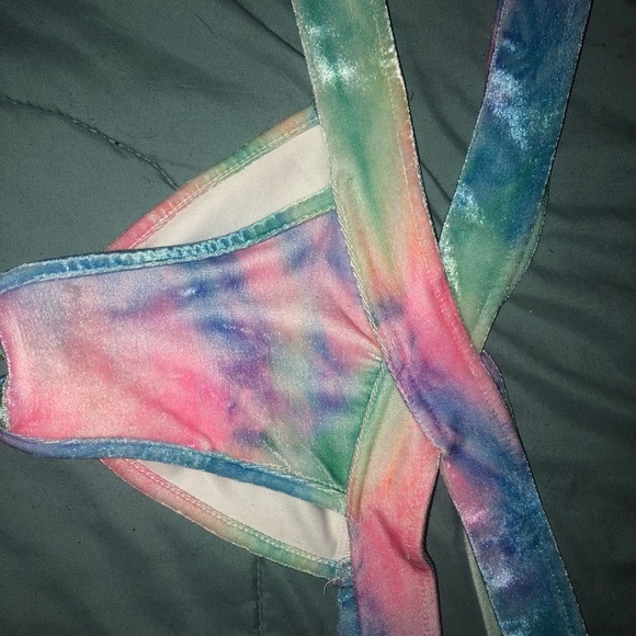 Iheartraves tiedye bottoms - Picture 2 of 3